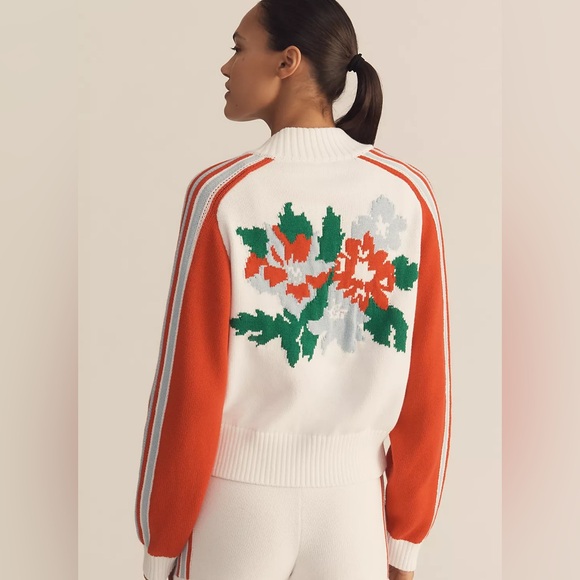 Anthropologie Daily Practice Sports Club Jacquard Jacket S - Picture 3 of 6